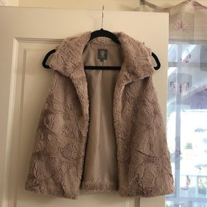 Vince Camuto Faux Fur Vest